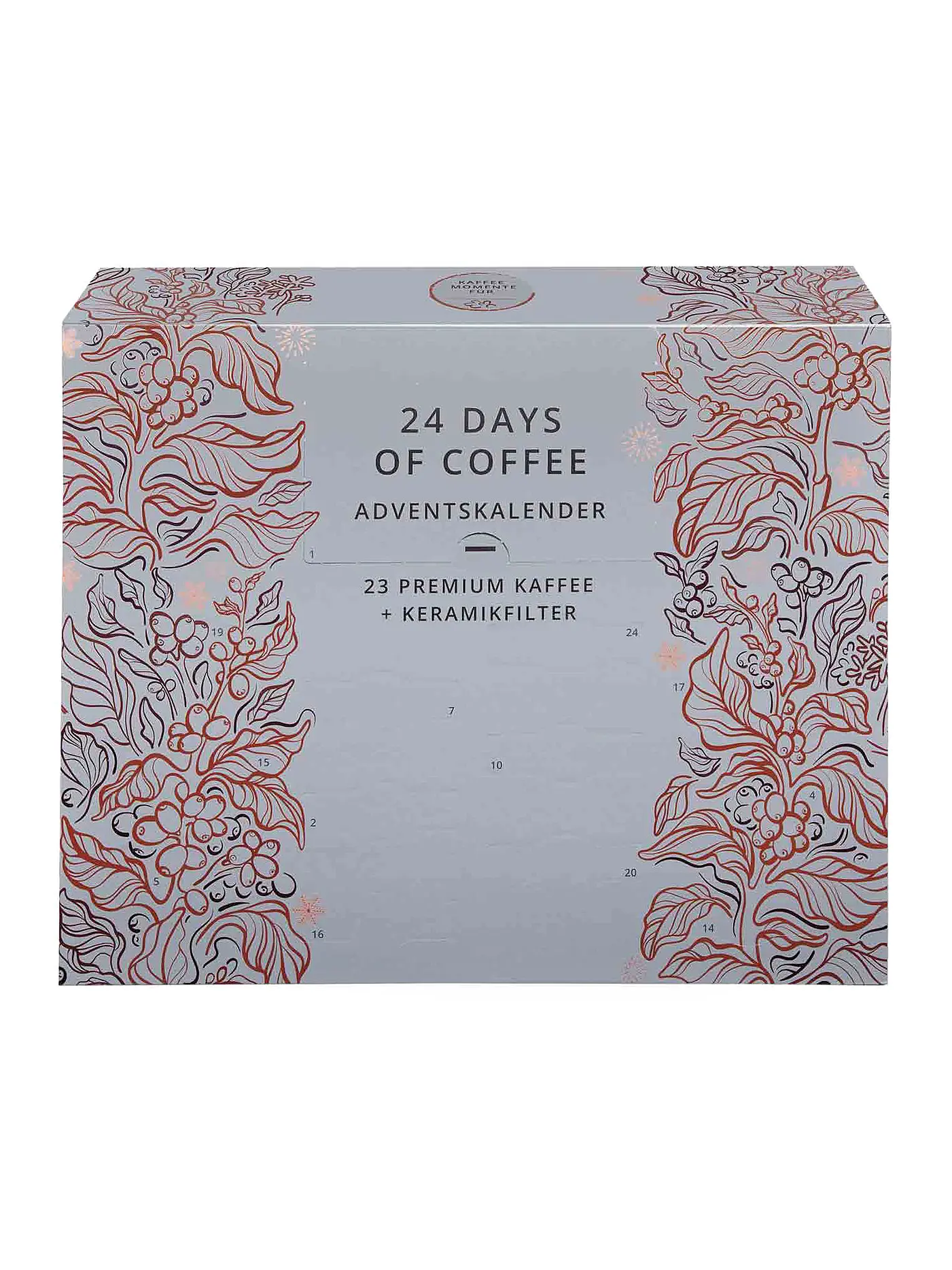 ENGLISH TEA SHOP | Adventkalender Filterkaffee inkl. Filter 23+1 | 